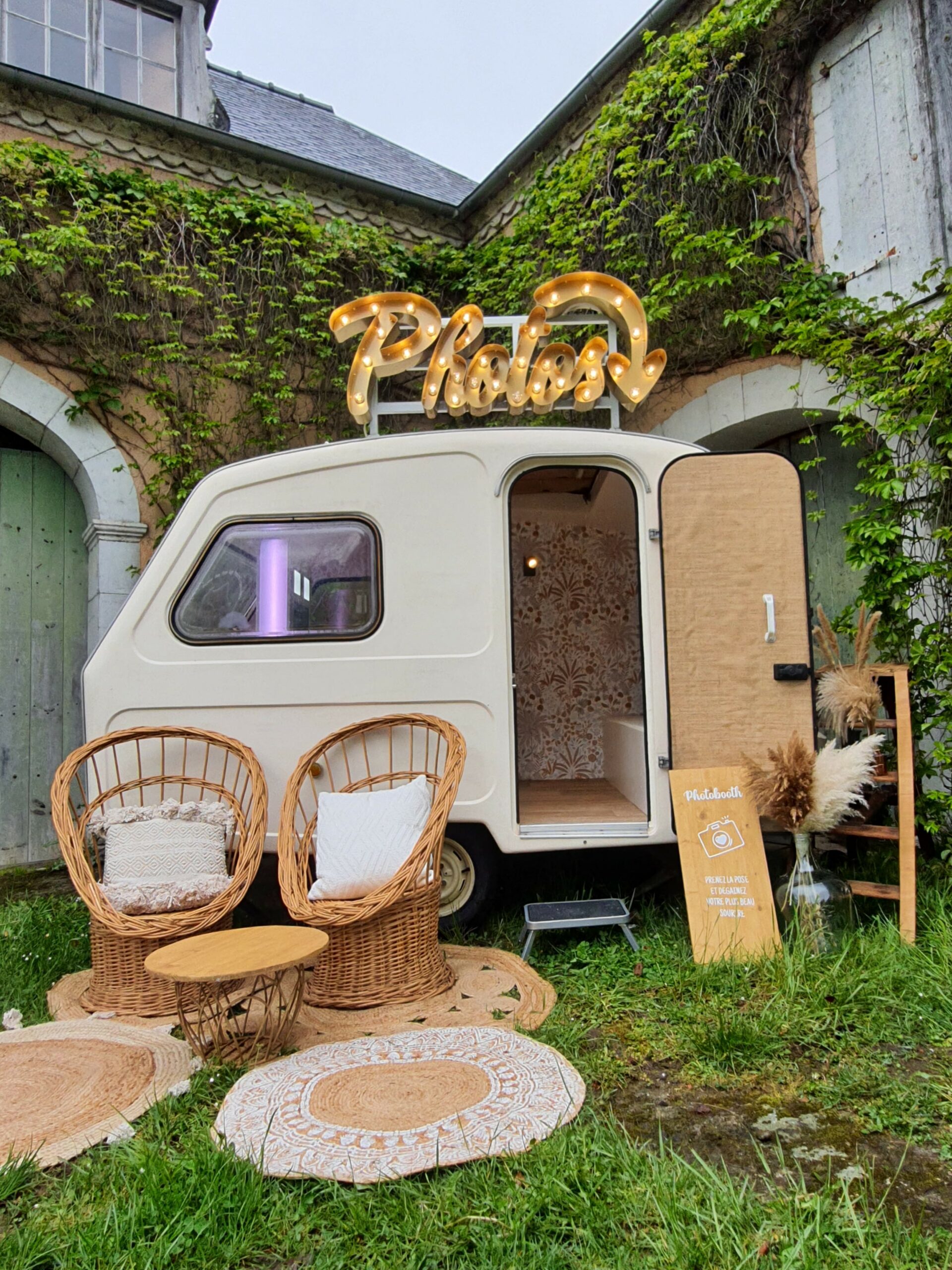 location photobooth caravane pau béarn